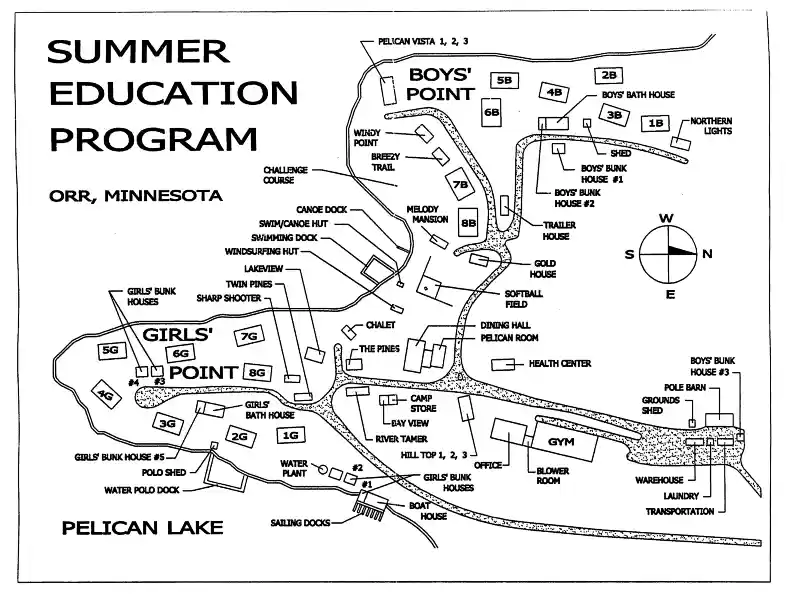 SEP Camp, Orr, Minnesota map